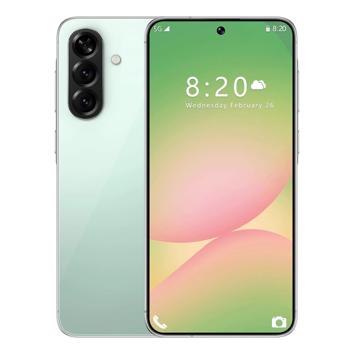 Original Phone A56 16GB+1TB 5G Dual SIM Smartphone with Deca Core Processor 108MP Camera HD OLED Display CDMA Support Android 15