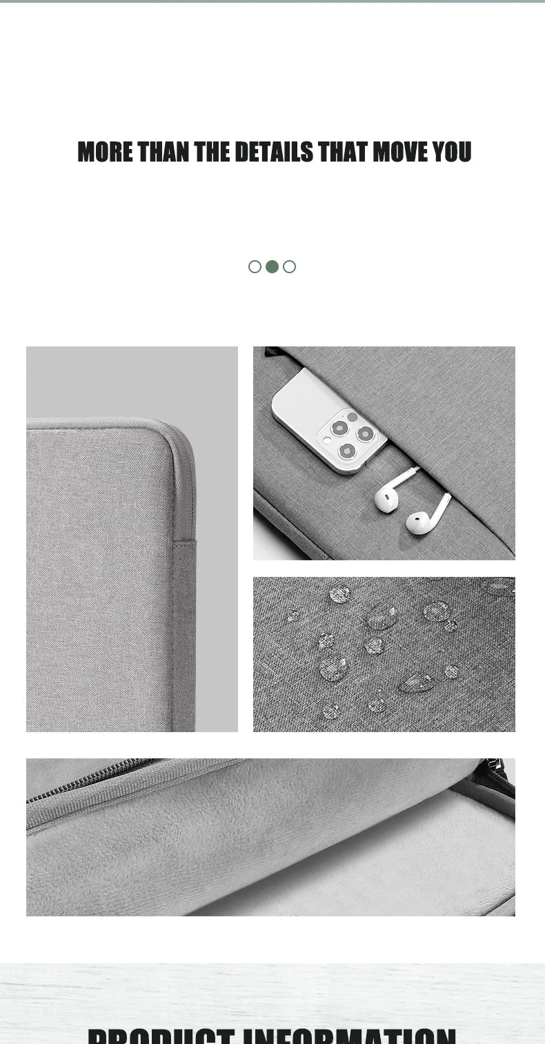 Laptop Case Bag 13 14 15.4 15.6 inch Carrying Sleeve For Macbook Air Pro M1 13.3 Cover Huawei Xiaomi HP Lenovo Shell Accessories
