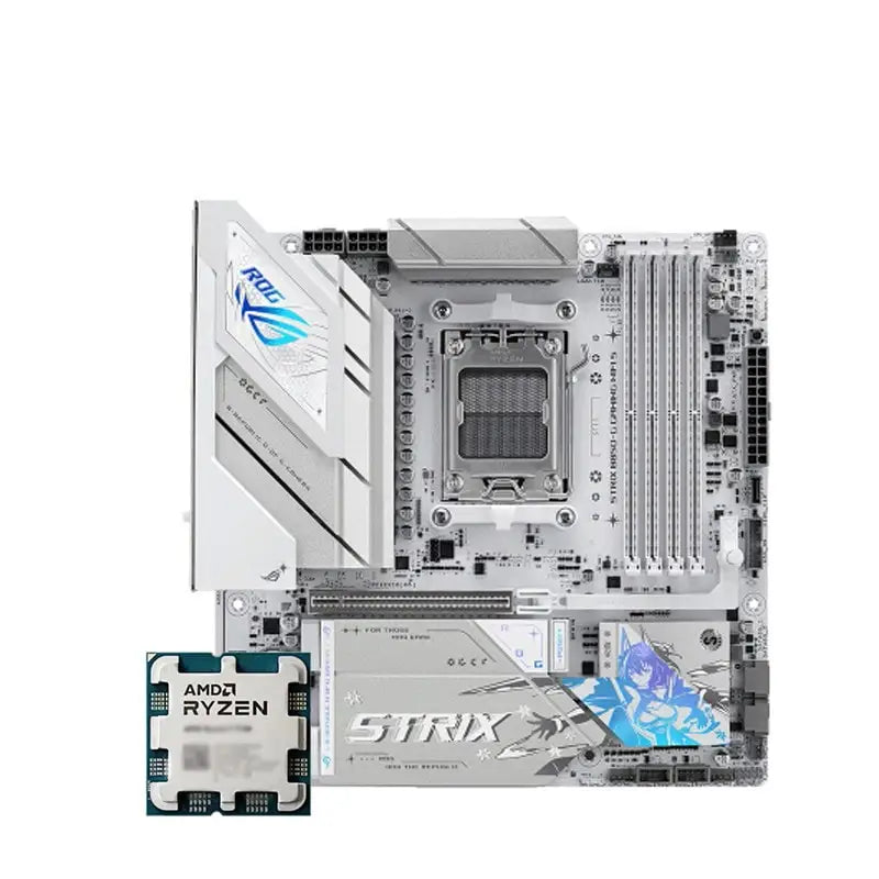 AMD Ryzen 7 7800X3D + ASUS TUF B650M/ASUS ROG B850M Motherboard Combo | High-Performance AM5 Gaming Kit with PCIe 5.0 DDR5
