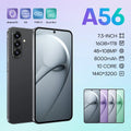Original Phone A56 16GB+1TB 5G Dual SIM Smartphone with Deca Core Processor 108MP Camera HD OLED Display CDMA Support Android 15