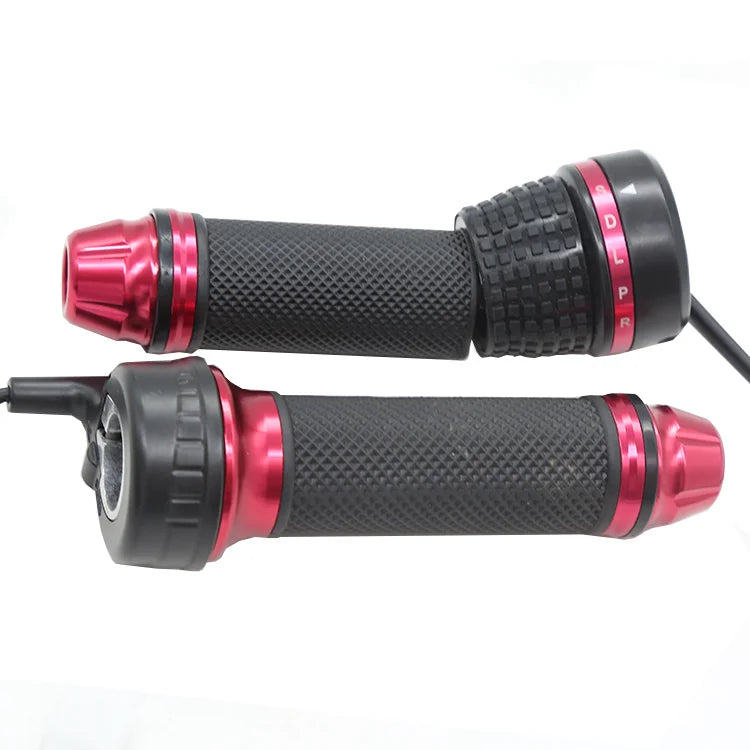 Electric Motorcycle Modified Red SDPLR Rotary Switch Monkey Red Handle with Three-speed Reversing Rotary Switch Handle