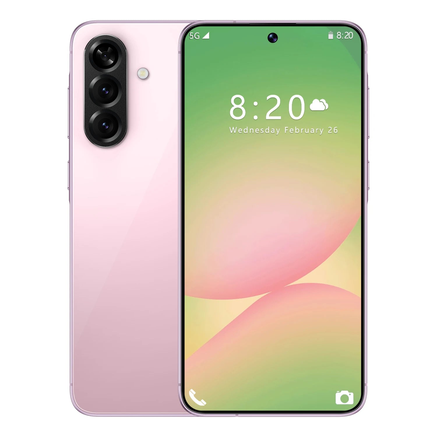 Original Phone A56 16GB+1TB 5G Dual SIM Smartphone with Deca Core Processor 108MP Camera HD OLED Display CDMA Support Android 15