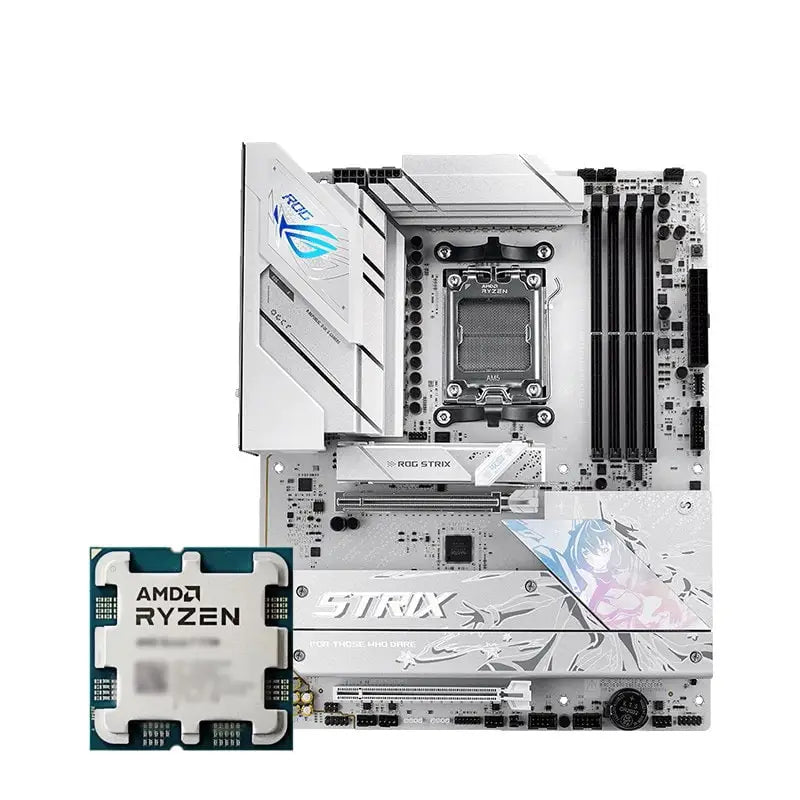 AMD Ryzen 7 7800X3D + ASUS TUF B650M/ASUS ROG B850M Motherboard Combo | High-Performance AM5 Gaming Kit with PCIe 5.0 DDR5