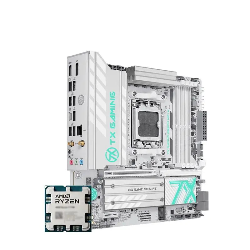 AMD Ryzen 7 7800X3D + ASUS TUF B650M/ASUS ROG B850M Motherboard Combo | High-Performance AM5 Gaming Kit with PCIe 5.0 DDR5