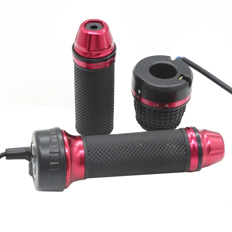 Electric Motorcycle Modified Red SDPLR Rotary Switch Monkey Red Handle with Three-speed Reversing Rotary Switch Handle