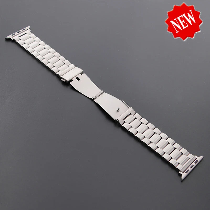 Stainless Steel Strap for Apple Watch Band 46mm 49mm 40/44mm 42mm 41m/45mm Metal Bracelet IWatch Ultra2 Series 10 9 8 7 SE 6 5 4