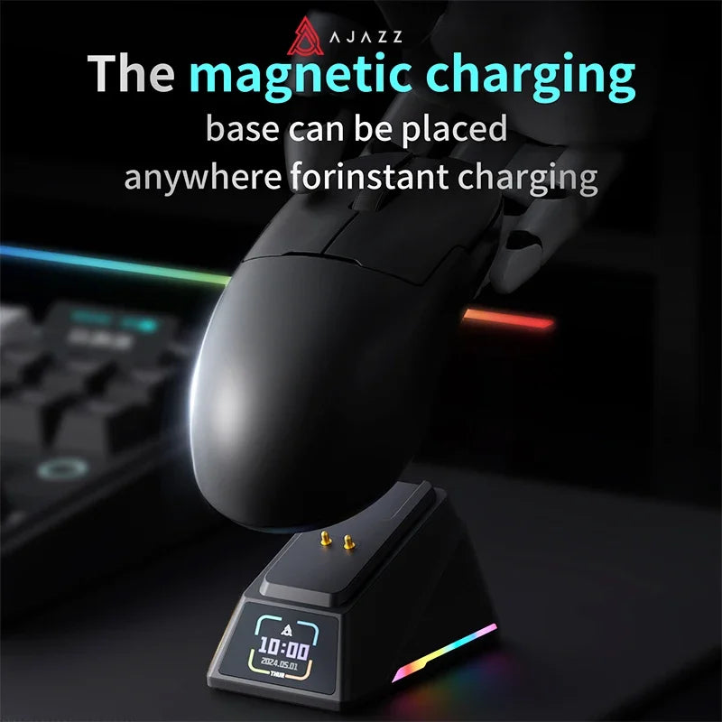 AJAZZ AJ159 2.4G USB Wireless Mouse Bluetooth 2.4G Gaming Mouse 26000 DPI Programmable Buttons Mice for Gamer Mouse PC Laptop