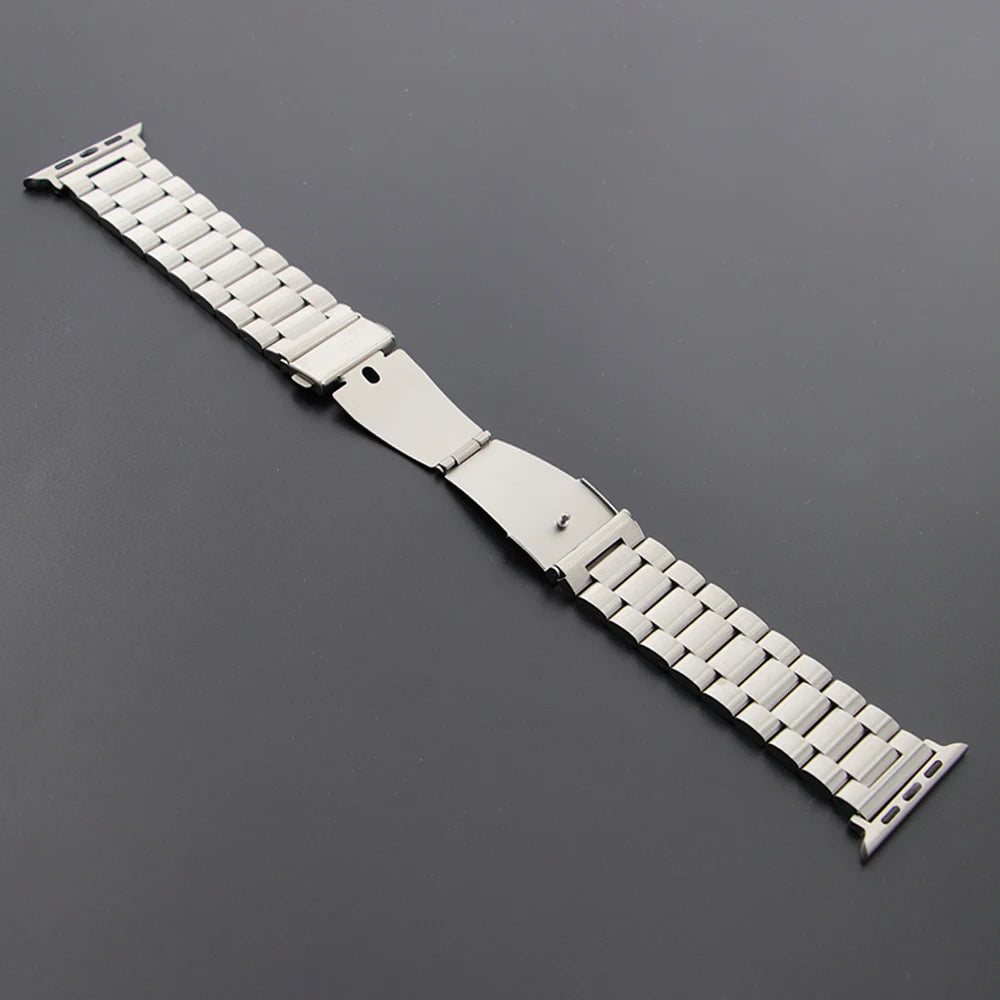 Stainless Steel Strap for Apple Watch Band 46mm 49mm 40/44mm 42mm 41m/45mm Metal Bracelet IWatch Ultra2 Series 10 9 8 7 SE 6 5 4