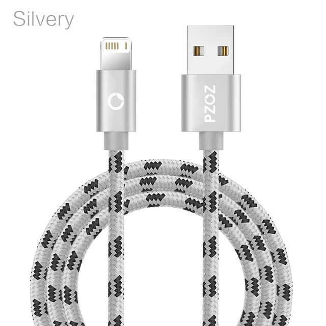 PZOZ 2m 3m Usb Cable For iPhone 14 13 12 11 pro max Xs Xr X SE 8 7 6s plus ipad air mini fast charging cable For iphone charger