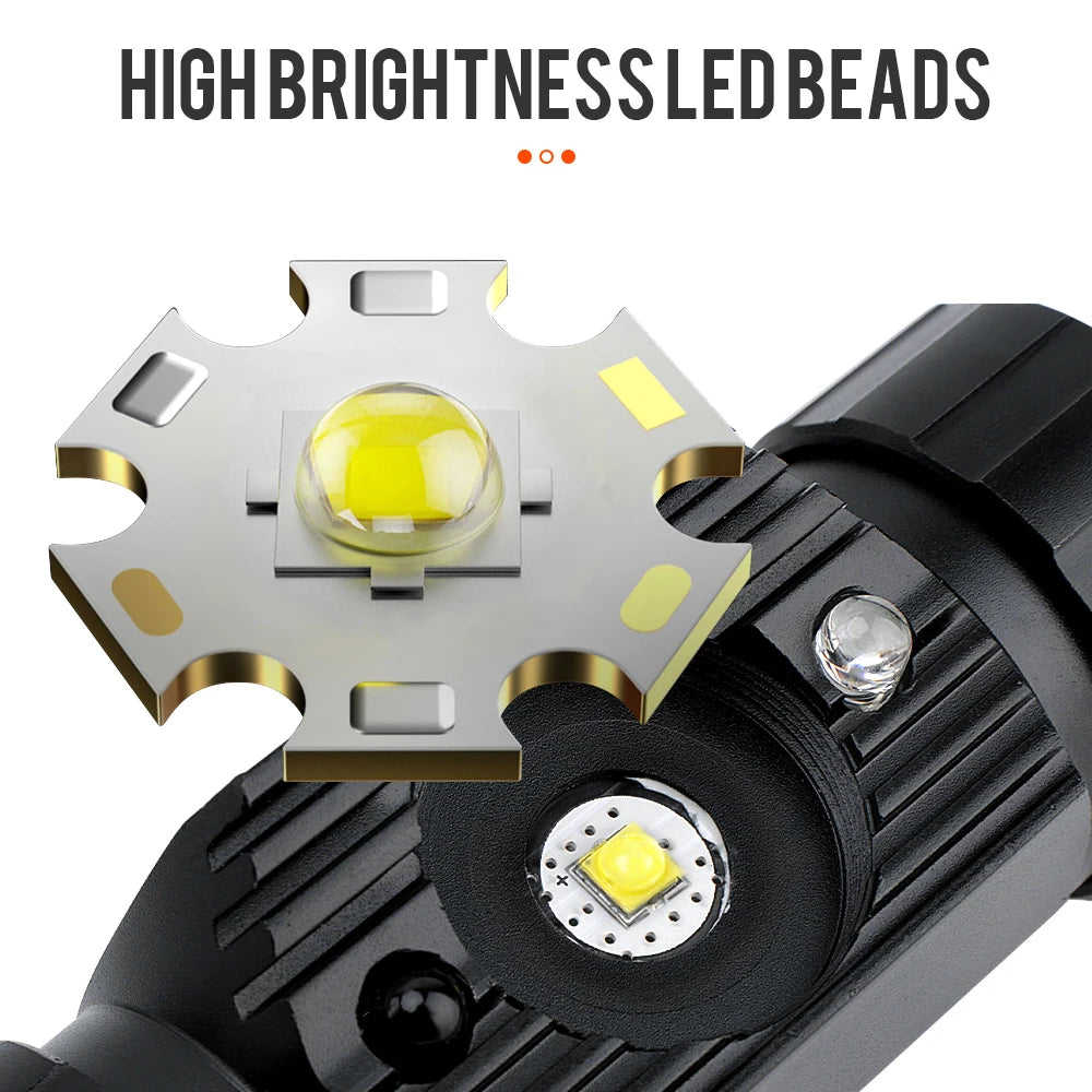 BORUiT RJ-020 LED Induction Headlamp 1000LM Motion Sensor Headlight 18650 Rechargeable Head Torch Camping Hunting Flashlight