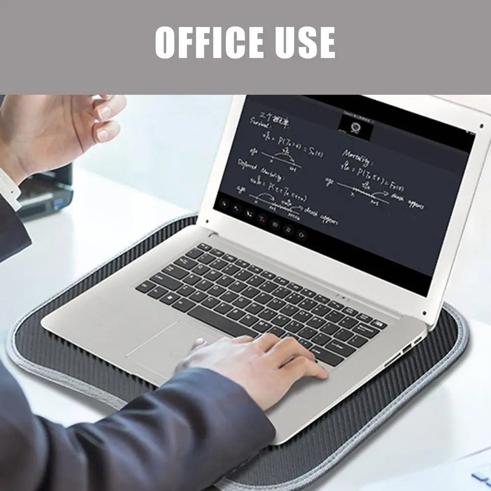 Lap Desk For Laptop with Cushion Computer Lapdesk with Soft Pillow Cushion Laptops Portable Pad Computer Lapdesk Large Holding