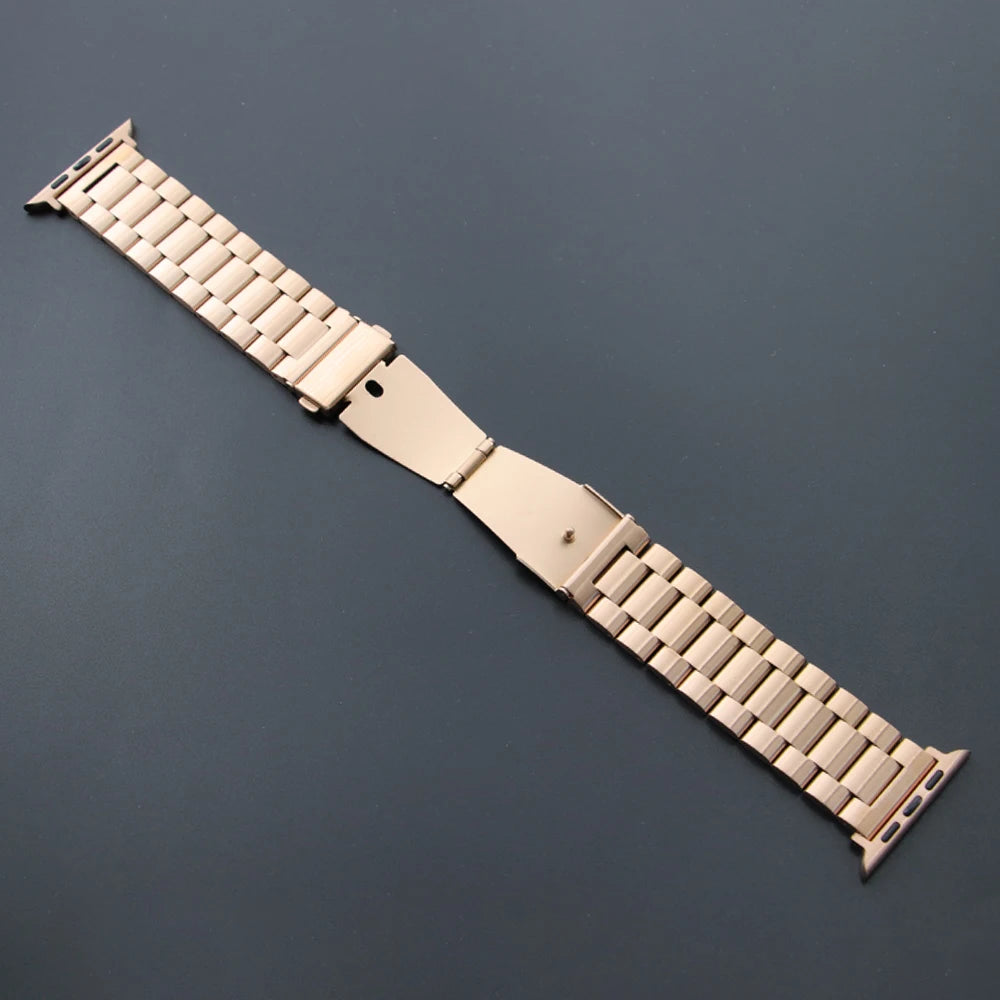 Stainless Steel Strap for Apple Watch Band 46mm 49mm 40/44mm 42mm 41m/45mm Metal Bracelet IWatch Ultra2 Series 10 9 8 7 SE 6 5 4