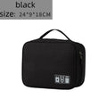 Cable Organizer Box Travel Gadget Bag Hard Drives Portable Storage Case HDD Case Protective Pouch Bag For iPad Mini Power Bank
