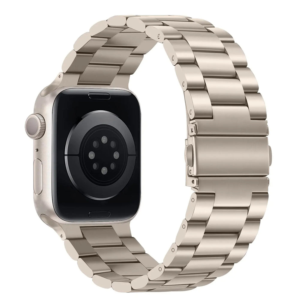 Stainless Steel Strap for Apple Watch Band 46mm 49mm 40/44mm 42mm 41m/45mm Metal Bracelet IWatch Ultra2 Series 10 9 8 7 SE 6 5 4