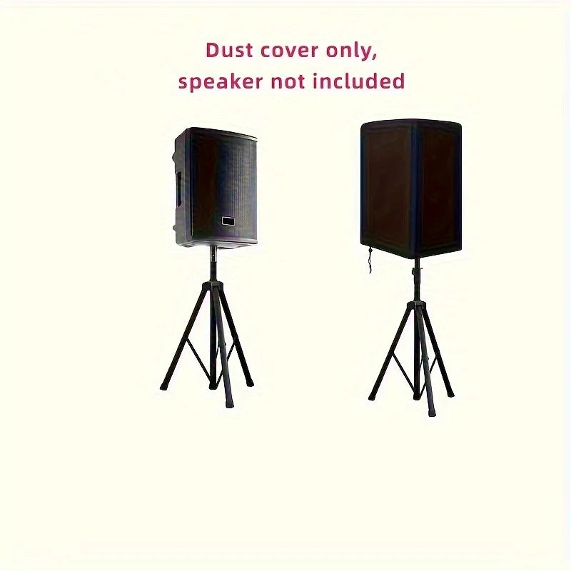 The speaker cover made of all-weather UV-resistant Oxford fabric is available in multiple sizes for both indoor and outdoor use.