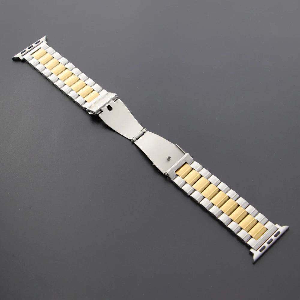 Stainless Steel Strap for Apple Watch Band 46mm 49mm 40/44mm 42mm 41m/45mm Metal Bracelet IWatch Ultra2 Series 10 9 8 7 SE 6 5 4