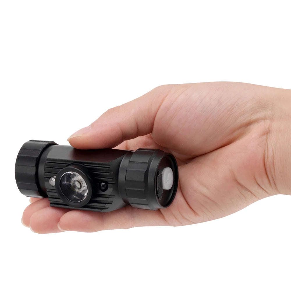 BORUiT RJ-020 LED Induction Headlamp 1000LM Motion Sensor Headlight 18650 Rechargeable Head Torch Camping Hunting Flashlight
